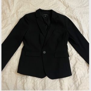 Petite Black Pantsuit Suit